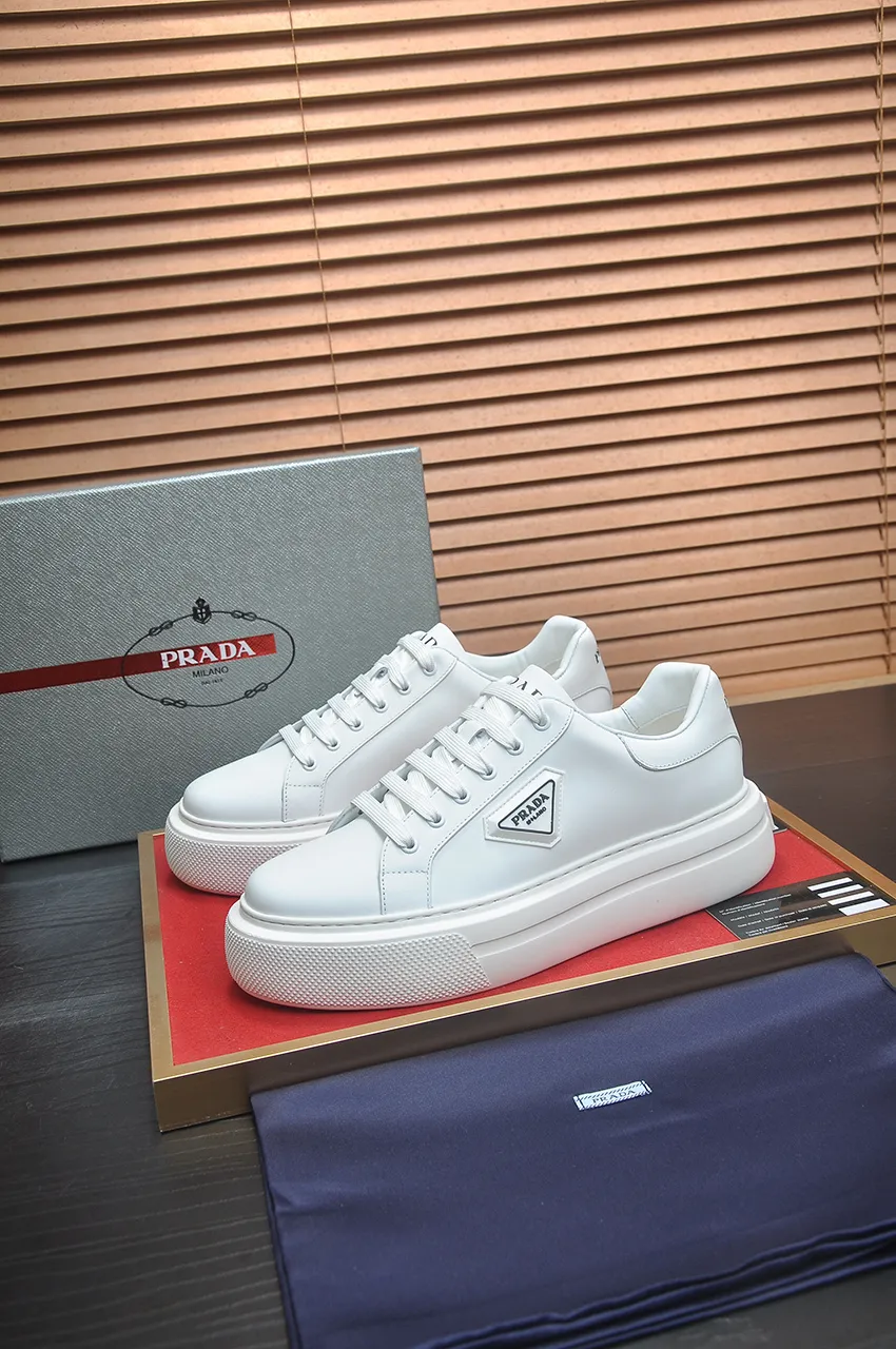Men's shoes 💰580💶【PRADA】Top original, new season, high quality original goods, top imported calfskin with original imported glue, imported cowhide inside with original cowhide feet, original outsole! Quality guaranteed! Code 38-45 (45 customized)